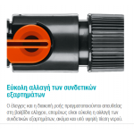 GARDENA 02819-20 PROFI Ταχυσύνδεσμος με Βάνα 3/4'' GARDENA 02819-20 PROFI Ταχυσύνδεσμος με Βάνα 3/4''