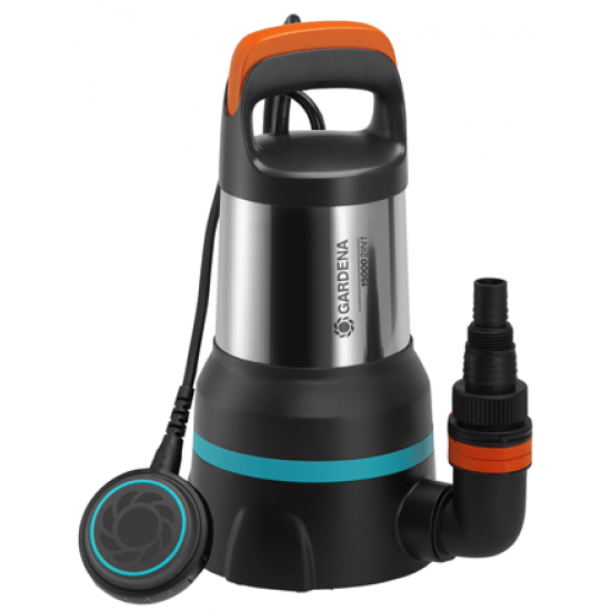 GARDENA 09048-20 Αντλία αποστράγγισης 15000 για καθαρά / ακάθαρτα νερά 550W 970486301 εως 6 ΑΤΟΚΕΣ ΔΟΣΕΙΣ