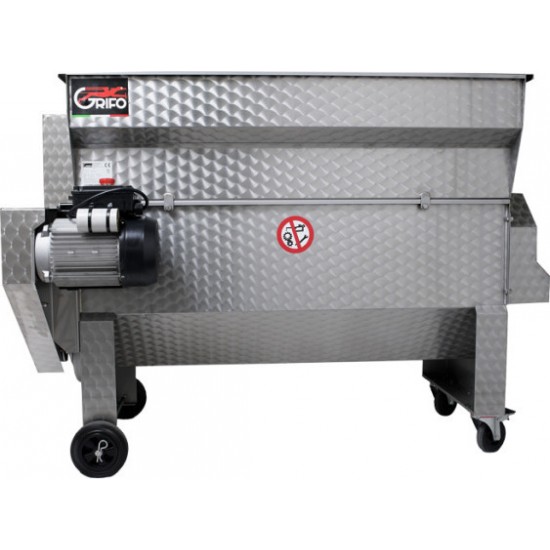 GRIFO DVEP50I Inox Σπαστήρας Διαχωριστήρας Σταφυλιών Ηλεκτρικός 3Hp 5000kg/h εως 12 ΑΤΟΚΕΣ ΔΟΣΕΙΣ GRIFO DVEP50I Inox Σπαστήρας Διαχωριστήρας Σταφυλιών Ηλεκτρικός 3Hp 5000kg/h εως 12 ΑΤΟΚΕΣ ΔΟΣΕΙΣ