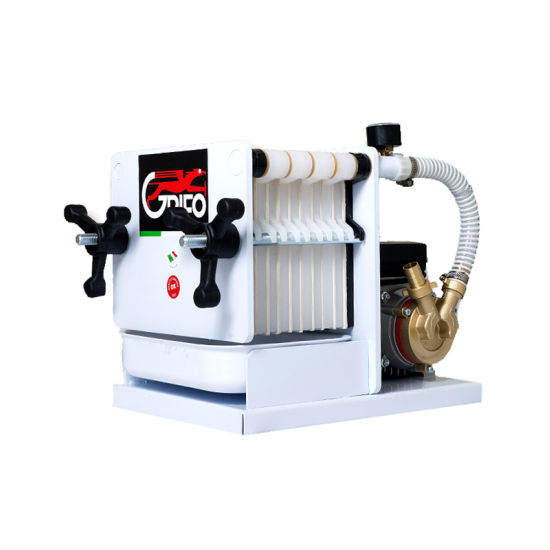 GRIFO FCH-10 Φίλτρο κρασιού HOBBY 20x20 πάγκου 0.5Hp έως 6 ΑΤΟΚΕΣ ΔΟΣΕΙΣ