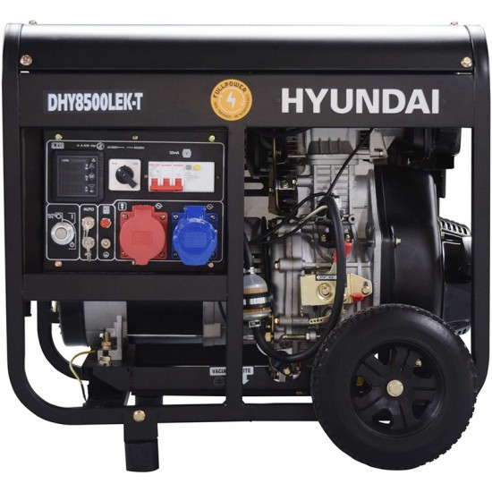 Η/Ζ HYUNDAI ΠΕΤΡΕΛΑΙΟΥ 70DB 3000 FULL POWER 3000 ΣΤΡΟΦΕΣ ΑΕΡΟΨΥΚΤΑ ME ΣΤΑΘΕΡΟΠΟΙΗΤΗ ΤΑΣΕΩΣ AVR ΜΕ ΜΙΖΑ ΜΠΑΤΑΡΙΑ ME ΜΕΤΑΤΡΟΠΕΑ ΑΠΟ 380V ΣΕ 230V 40C24