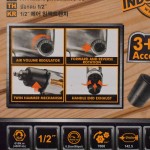 INGCO AIW12562 Αερόκλειδο 1/2" Επαγγελματικό 