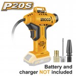 INGCO CACLI2001 Αεροσυμπιεστής Αυτοκινήτου Μπαταρίας 20V Li-Ion INGCO CACLI2001 Αεροσυμπιεστής Αυτοκινήτου Μπαταρίας 20V Li-Ion