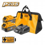 INGCO CAGLI11522 Επαγγελματικός Γωνιακός Τροχός Μπαταρίας 20V Li-Ion έως 6 ΑΤΟΚΕΣ ΔΟΣΕΙΣ INGCO CAGLI11522 Επαγγελματικός Γωνιακός Τροχός Μπαταρίας 20V Li-Ion έως 6 ΑΤΟΚΕΣ ΔΟΣΕΙΣ