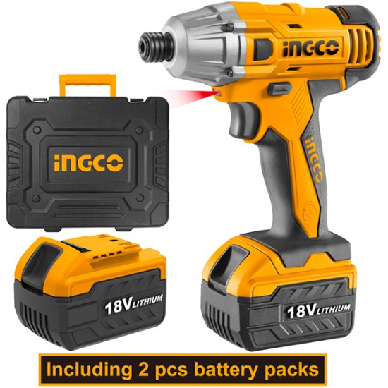 INGCO ΠΑΛΜΙΚΟ ΚΑΤΣΑΒΙΔΙ ΜΠΑΤΑΡΙΑΣ 18V LI-ION CIDLI228181 εως 12 ΑΤΟΚΕΣ ΔΟΣΕΙΣ