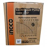 INGCO CPM15008 Φυγοκεντρική Αντλία Νερού 1500W εως 6 ΑΤΟΚΕΣ ΔΟΣΕΙΣ