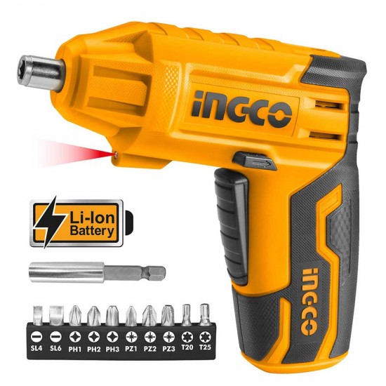 INGCO CSDLI0401 Κατσαβίδι Μπαταρίας 4V Li-Ion 
