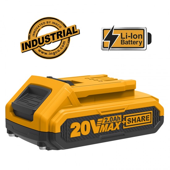 INGCO Μπαταρία 20V 2.0Ah Li-ion FBLI2001 INGCO Μπαταρία 20V 2.0Ah Li-ion FBLI2001