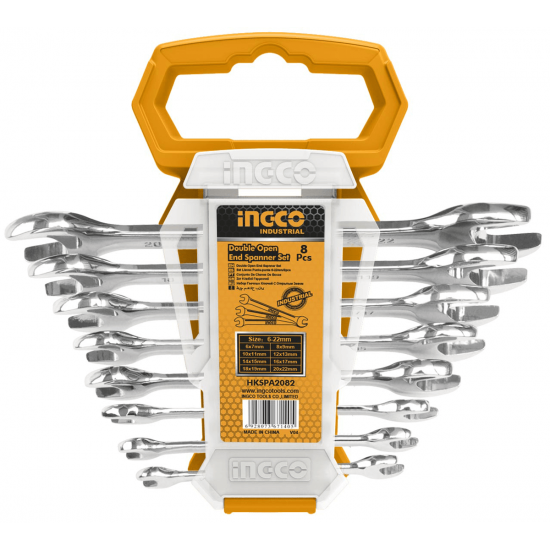 INGCO Γερμανικά Σετ 8 τεμ. 6-22 mm Industrial HKSPA2088 INGCO Γερμανικά Σετ 8 τεμ. 6-22 mm Industrial HKSPA2088