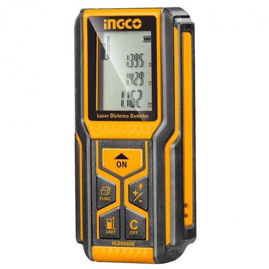 INGCO HLDD0608 Μετρητής Αποστάσεων Λέιζερ 60Μ INGCO HLDD0608 Μετρητής Αποστάσεων Λέιζερ 60Μ