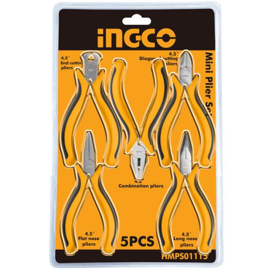 INGCO Σετ Μίνι Πενσάκια 5 τεμαχίων HMPS01115