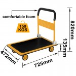 INGCO HPHT11502 Πτυσσόμενο Καρότσι Πλατφόρμα 150kg INGCO HPHT11502 Πτυσσόμενο Καρότσι Πλατφόρμα 150kg