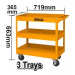 INGCO HPTCT031 Επαγγελματικός Εργαλειοφόρος με 2 Ράφια INGCO HPTCT031 Επαγγελματικός Εργαλειοφόρος με 2 Ράφια