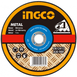 INGCO Δίσκος Metal Inox 125mm Σε Κουτί 10 Τεμαχίων MCD121255