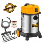 INGCO VC14301 Επαγγελματική Ηλεκτρική Σκούπα Υγρών Στερεών εως 6 ΑΤΟΚΕΣ ΔΟΣΕΙΣ