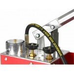 MAR-POL M55256 Χειροκίνητη Πρέσσα Ελέγχου Εγκατάστασης 50 bar πιεση ,δοχειο 5 λιτρων. PR-50/5 Mpa 