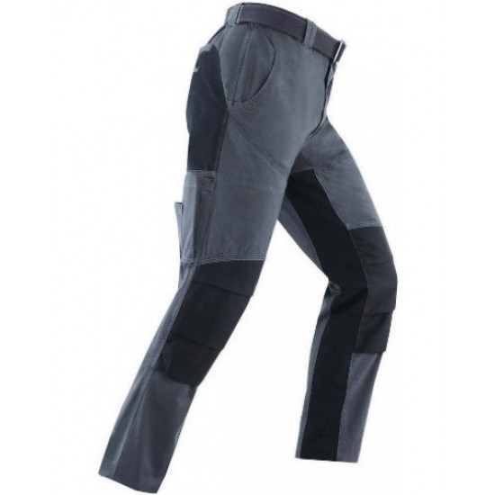 KAPRIOL NIGER-BLACK/GREY Παντελόνι εργασίας γκρι/μαύρο 31055-31060