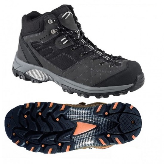 KAPRIOL DAKOTA HIGH S3 Μποτάκια ασφαλείας μαύρα-γκρι 41890-41896