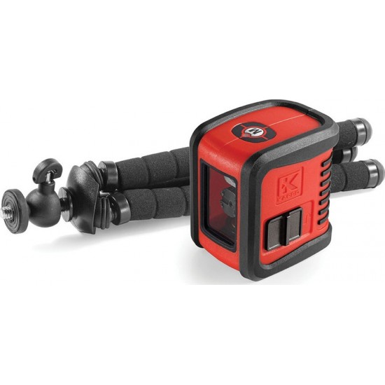 KAPRO Αλφάδι Laser σταυρού δύο ακτινών κόκκινης γραμμής 633108 KAPRO Αλφάδι Laser σταυρού δύο ακτινών κόκκινης γραμμής 633108