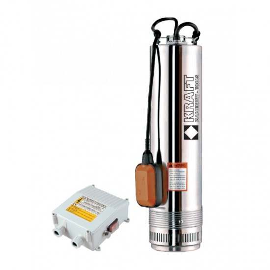 KRAFT SCM6 Υποβρύχια αντλία πηγαδιών 1100W  63523 εως 6 ΑΤΟΚΕΣ ΔΟΣΕΙΣ