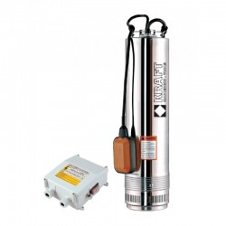 KRAFT SCM4 Υποβρύχια αντλία πηγαδιών 750W 63522 εως 6 ΑΤΟΚΕΣ ΔΟΣΕΙΣ