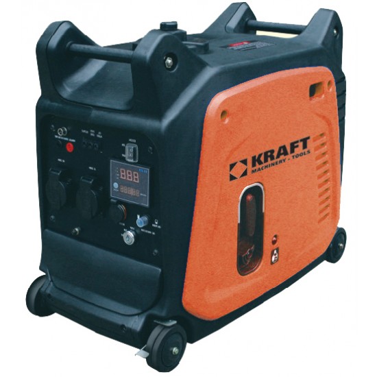 KRAFT 3500i Γεννήτρια βενζίνης κλειστού τύπου, χαμηλού θορύβου Inverter 2800W 63767 εως 12 ΑΤΟΚΕΣ ΔΟΣΕΙΣ