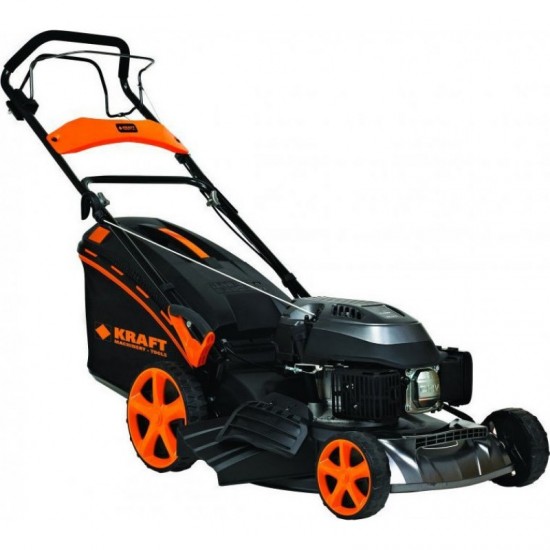 KRAFT 691078 Βενζινοκίνητη Αυτοκινούμενη μηχανή γκαζόν 4 σε 1 139cc OHV εως 6 ΑΤΟΚΕΣ ΔΟΣΕΙΣ