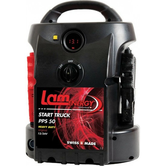 LAM PPS 50 Επαναφορτιζόμενος Εκκινητής 12/24V έως 12 ΑΤΟΚΕΣ ΔΟΣΕΙΣ LAM PPS 50 Επαναφορτιζόμενος Εκκινητής 12/24V έως 12 ΑΤΟΚΕΣ ΔΟΣΕΙΣ