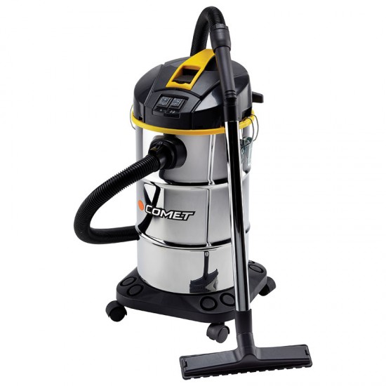 COMET CV 30XE Ηλεκτρική Σκούπα Υγρών-Στερεών και Χρήση Ηλεκτρικών Εργαλείων 1600W INOX εως 6 ΑΤΟΚΕΣ ΔΟΣΕΙΣ COMET CV 30XE Ηλεκτρική Σκούπα Υγρών-Στερεών και Χρήση Ηλεκτρικών Εργαλείων 1600W INOX εως 6 ΑΤΟΚΕΣ ΔΟΣΕΙΣ