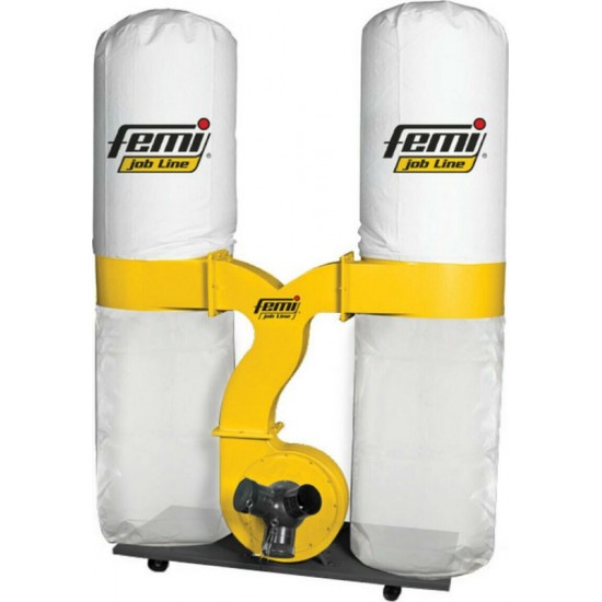 FEMI DC 354 PLUS Αναρροφητήρας Σκόνης 2200W 230V έως 12 ΑΤΟΚΕΣ ΔΟΣΕΙΣ