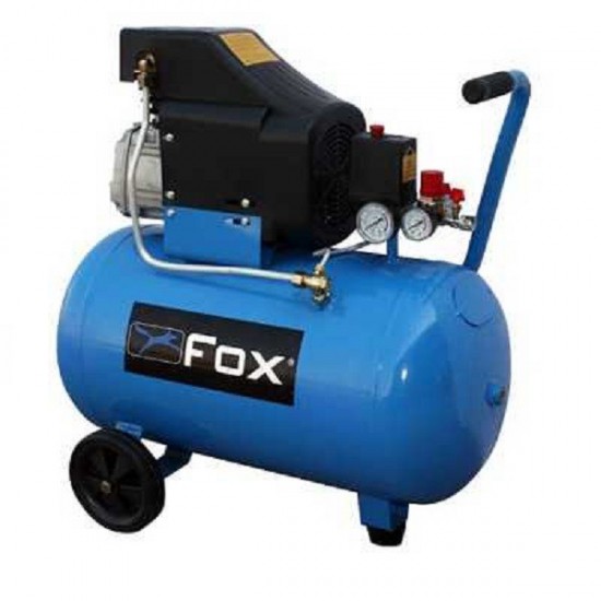 FOX FL50/2 Αεροσυμπιεστής 50Lt εως 6 ΑΤΟΚΕΣ ΔΟΣΕΙΣ