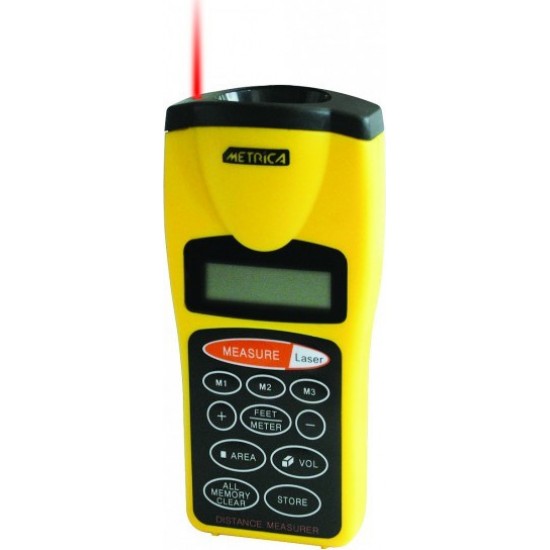 Metrica Ultrasonic Μετρητής απόστασης Laser M61525 Metrica Ultrasonic Μετρητής απόστασης Laser M61525
