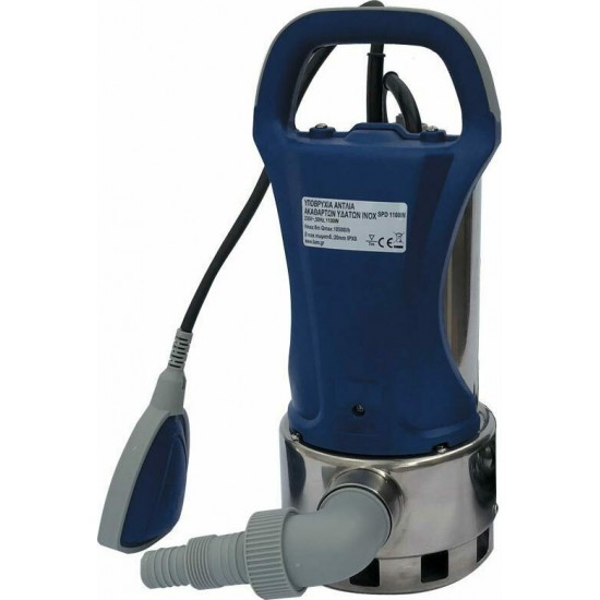 NERO SPD 1100INC Αντλία INOX υποβρύχια ακάθαρτων υδάτων 1100W 