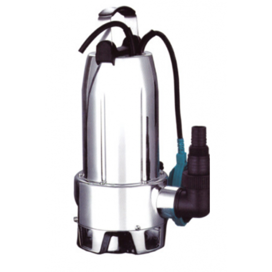 LEO LEPONO LKS-758SW Αντλία υποβρύχια λυμάτων ανοξείδωτη με φλοτέρ και πολυμορφικό στόμιο εξόδου πλαϊ 1Hp 03221