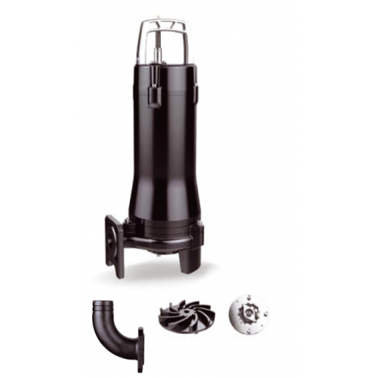 LEO LEPONO 80QW50-13-4Τ Αντλία υποβρύχια λυμάτων με κοπτήρα νέου τύπου 380V 5Hp 04260/T εως 6 ΑΤΟΚΕΣ ΔΟΣΕΙΣ