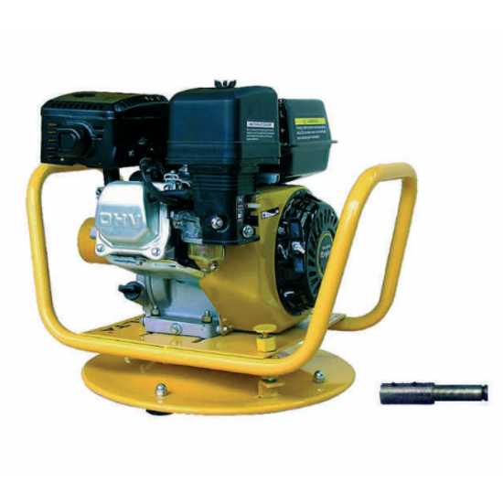 MASALTA MVDR-2 Δονητής βενζινοκίνητος με κινητήρα Hyundai 6.5Hp με λάστιχο 6mt και βάση περιστρεφόμενη 63010-4 εως 6 ΑΤΟΚΕΣ ΔΟΣΕΙΣ