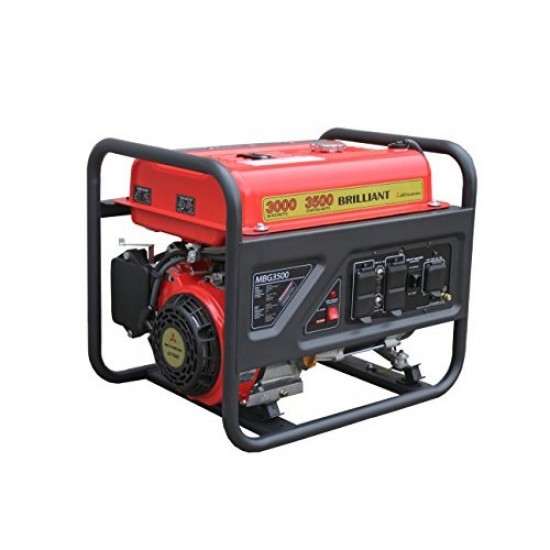 MITSUBISHI ''OHV'' MBG3500 Βενζινοκίνητη γεννήτρια μονοφασική 3.5kVA 305082 εως 12 ΑΤΟΚΕΣ ΔΟΣΕΙΣ