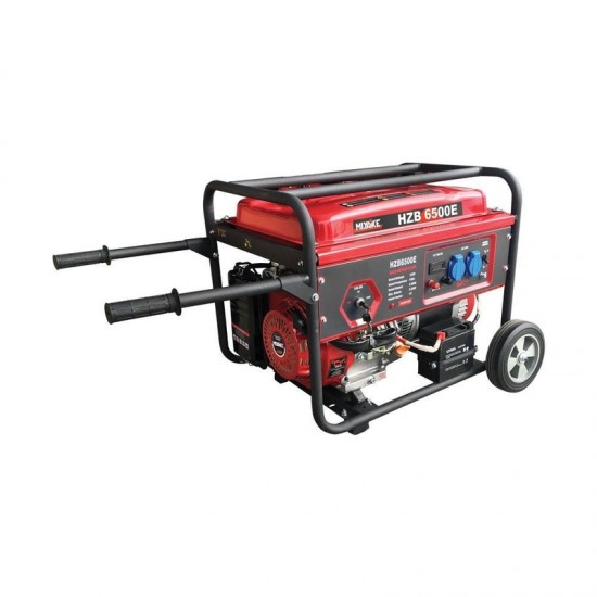 MIYAKE HZB6500E Γεννήτρια βενζίνης τετράχρονη τροχήλατη μονοφασική με μίζα 13Hp 6.5kVA 202317 εως 12 ΑΤΟΚΕΣ ΔΟΣΕΙΣ