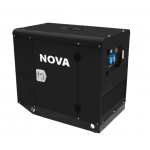 NOVA LDE 12SA Ηλεκτροπαράγωγο ζεύγος πετρελαίου αθόρυβο 3000rpm με AVR και μίζα 12kVA 220V 45017 έως 12 ΑΤΟΚΕΣ ΔΟΣΕΙΣ