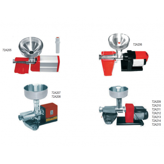 NOVA Μηχανές άλεσης τομάτας ηλεκτρικές εως 12 ΑΤΟΚΕΣ ΔΟΣΕΙΣ NOVA Μηχανές άλεσης τομάτας ηλεκτρικές εως 12 ΑΤΟΚΕΣ ΔΟΣΕΙΣ