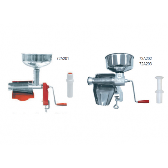 NOVA Μηχανές άλεσης τομάτας χειροκίνητες NOVA Μηχανές άλεσης τομάτας χειροκίνητες