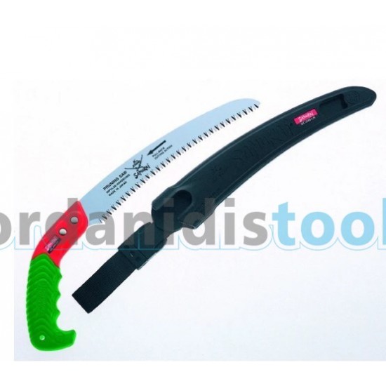 Samurai Χειροπρίονο με Κυρτή Λάμα Τριπλής Οδόντωσης 210mm & Θήκη