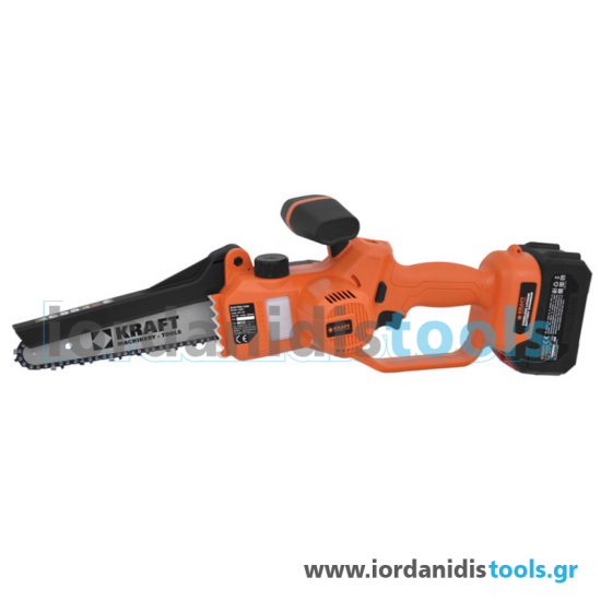 KRAFT: ΚΛΑΔΕΥΤΙΚΟ ΑΛΥΣΟΠΡΙΟΝΟ ΜΠΑΤΑΡΙΑΣ ΒΑΡΕΩΣ ΤΥΠΟΥ 200mm 21V 2x4Ah ( 691136 )