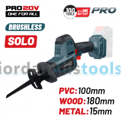BORMANN Pro BBP5180 Σπαθόσεγα Brushless Μπαταρίας 20V,SOLO