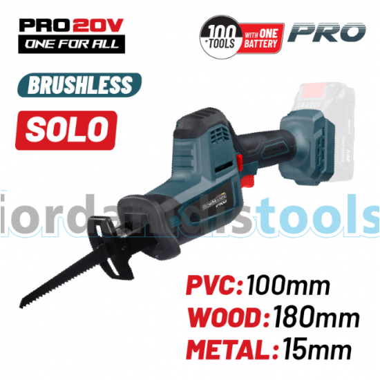 BORMANN Pro BBP5180 Σπαθόσεγα Brushless Μπαταρίας 20V,SOLO