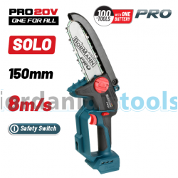 BORMANN Pro BBP3990 Κλαδευτικό Αλυσοπρίονο Μπαταρίας με Αντλία Λαδιού, 20V, SOLO