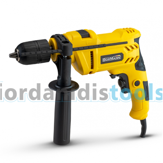 BORMANN BID5100 Δράπανο Κρουστικό 500W,0-2900rpm,0-46400bpm,Τσοκ Αυτόματο 13mm,Οδηγός Βάθους