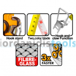 INGCO Μετροταινία Ανοιχτού Τύπου 50m x 15mm