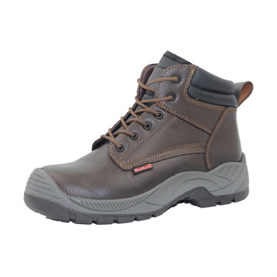 BORMANN Μποτάκι Δερμάτινο Καφέ CHICAGO BORMANN Μποτάκι Δερμάτινο Καφέ CHICAGO