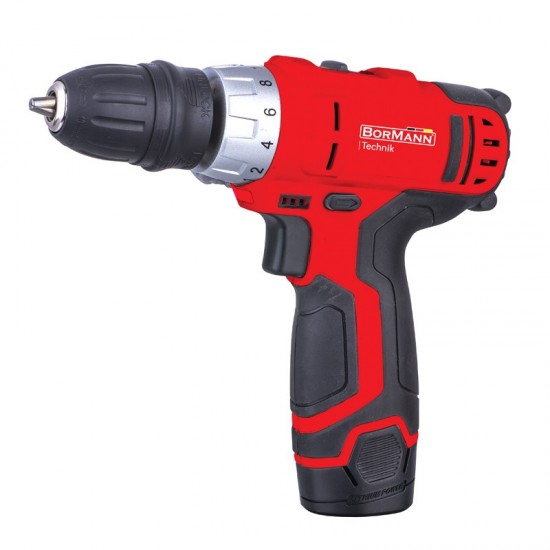 BORMANN BCD1400 Δραπανοκατσάβιδο λιθίου 12V 020844 BORMANN BCD1400 Δραπανοκατσάβιδο λιθίου 12V 020844